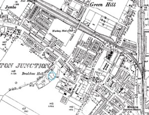 Bradshaw Hall Map 1893